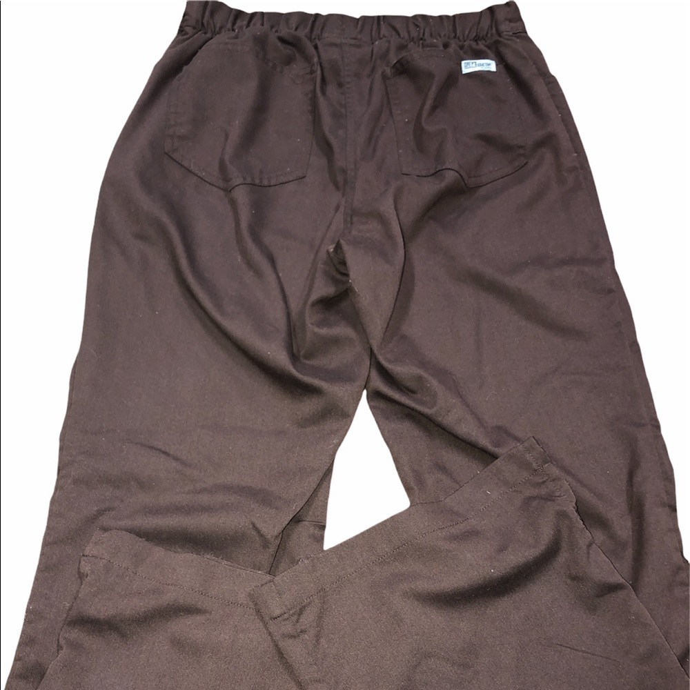 Grey’s Anatomy size xsmall brown nurses/LPN/RN medical scrub pants - Picture 3 of 6